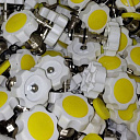 Кран-букса белая, d25