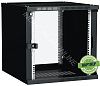 Шкаф настенный 12U 600х450мм дверь стекло LWE5-12U64-GF