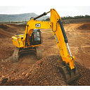 Гусеничный экскаватор JCB JS205LC