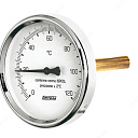 SITEM Термометр горизонтальный D80 mm, 0-120С, 75 mm