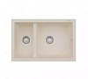 Кухонная мойка RealStone P018 Bergama Cream