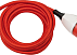 Удлинитель-переноска Brennenstuhl Quality Plastic Extension, кабель 5 м, красный 1161830040