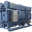 Абсорбционная холодильная машина нагрева горячей водой