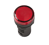Лампа AD22DS(LED)матрица d22мм красный 230В  ИЭК