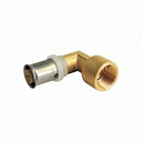 Пресс фитинг угольник в/р 16х1/2