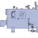 Котел паровой 6000 кг/ч с автоматической горелкой