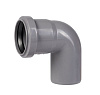 Отвод ПП для внутренней канализации 87° Ду 50 OSTENDORF
