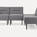 Модульный диван Сэндж 3 Textile Grey
