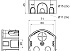 Коробка установочная с крышкой (Подрозетник) 68х45 (Стандарт), Бетон
