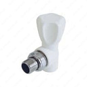 Кран шаровой для радиатора угловой KALDE 20х1/2