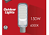 Светодиодный уличный прожектор RKU LED FYY-4 150W Grey 6000K 165-265V (HAIGER)