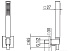Душевой гарнитур Nobili Одноструйный ручной душ 1500 мм Неподвижный держатель Chrome