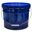 Металлическая ведро с крышкой Корона 10 л