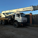 Автокран с грузоподъемностью 32 тонн со стрелой 28.8 м. и гусем 8м.