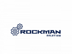 Логотип "ROCKMAN SOLUTION" MChJ