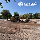 Устройство основания из щебня