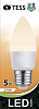 Лампа светодиодная C30 5 Вт "TESS" E27 3000K