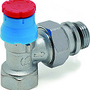 Клапан термостатический угловой с внутренней/наружной резьбой Ду 15 (без преднастройкой) GIACOMINI арт. R401X133