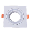 Светильник Extra Low UGR фиксированный алюминиевый downlight, IP20, GU5.3, белый, круглый (TEKLED), артикул 143-03464