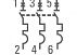 Автоматический выключатель 3P  6А (C) 4,5kA ВА 47-63 EKF PROxima