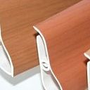 Плинтусы для пола из ПВХ однотонные, деревянные, текстурные цвета (6 см)