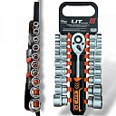 Набор трещоточных ключей LIT-189058 8–32 мм (12 шт)