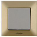 Выключатель 1-клавишный Karre Plus Panasonic. Цвет: бронза, черный, серебро, темно-серый
